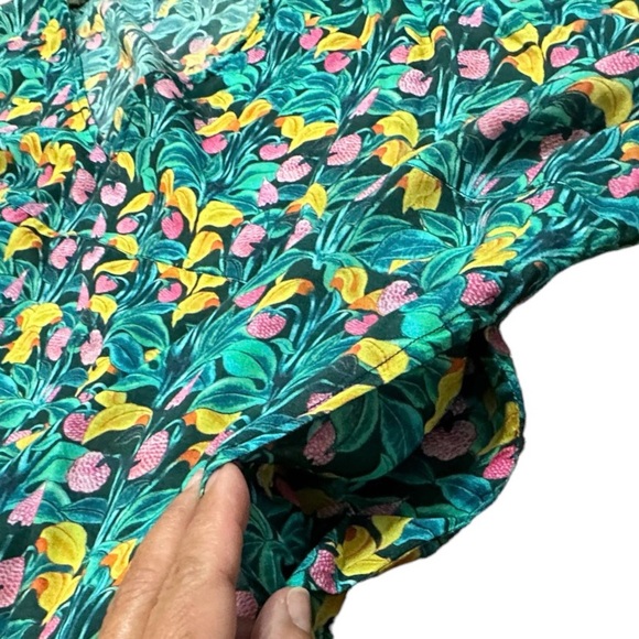 DVF x onia Floral Kaftan - Picture 2 of 8